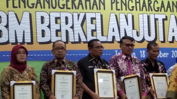Kabupaten Wonogiri Meraih Penghargaan STBM Berkelanjutan Tingkat Nasional Tahun 2018